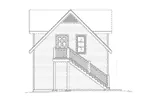 Building Plans Left Elevation -  059D-6070 | House Plans and More