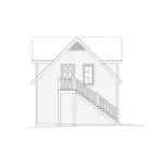 Building Plans Left Elevation -  059D-6070 | House Plans and More