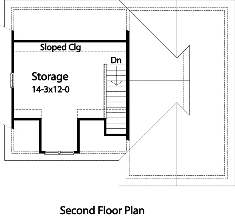Building Plans Project Plan Second Floor 059D-6075