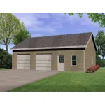 Building Plans Front of House 059D-6077