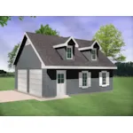 Building Plans Front of House 059D-6078