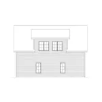 Building Plans Rear Elevation -  059D-6080 | House Plans and More