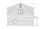 Building Plans Left Elevation - Check the House 059D-6081 | House Plans and More