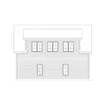 Building Plans Rear Elevation - Check the House 059D-6081 | House Plans and More