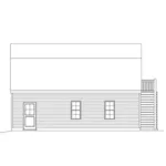 Building Plans Right Elevation - Penn Barn Style Garage 059D-6083 | House Plans and More