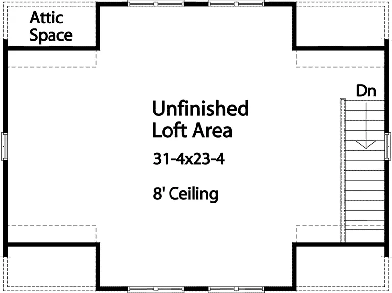 Building Plans Project Plan Second Floor 059D-6084