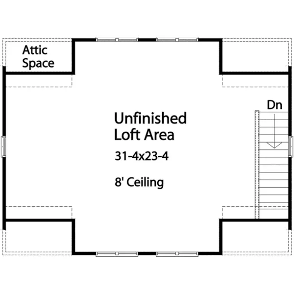 Building Plans Project Plan Second Floor 059D-6084