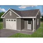 Building Plans Front of House 059D-6088