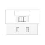 Building Plans Rear Elevation -  059D-6099 | House Plans and More