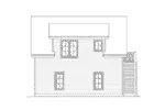 Traditional House Plan Rear Elevation -  059D-7516 | House Plans and More