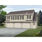 Building Plans Front of Home -  059D-7520 | House Plans and More