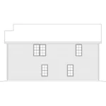 Building Plans Rear Elevation -  059D-7520 | House Plans and More