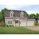 Building Plans Front of House 059D-7522