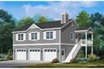 Building Plans Front of Home - 059D-7527 | House Plans and More