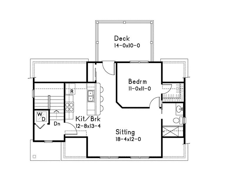 Building Plans Project Plan Second Floor 059D-7528