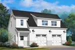 Country House Plan Front of House 059D-7528