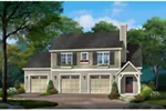 Shingle House Plan Front of House 059D-7529