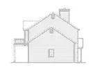 Arts & Crafts House Plan Left Elevation - 059D-7529 | House Plans and More