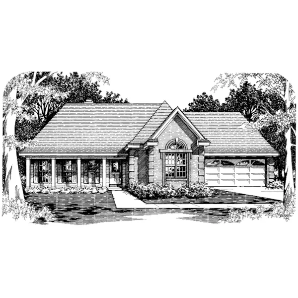 Stately Ranch With Large Porch