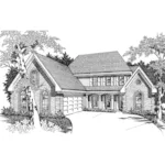 Traditional Style Home With Striking Hip Roof Design