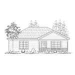 Country House Plan Front of House 060D-0117