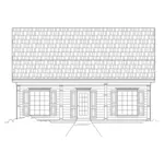 Traditional House Plan Front of House 060D-0119