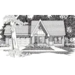 Country House Plan Front of House 060D-0125