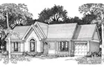 Country House Plan Front of Home - 060D-0134 - Shop House Plans and More