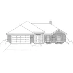 Country House Plan Front of House 060D-0136