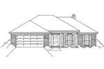 Prairie House Plan Front Photo 03 - 060D-0136 - Shop House Plans and More