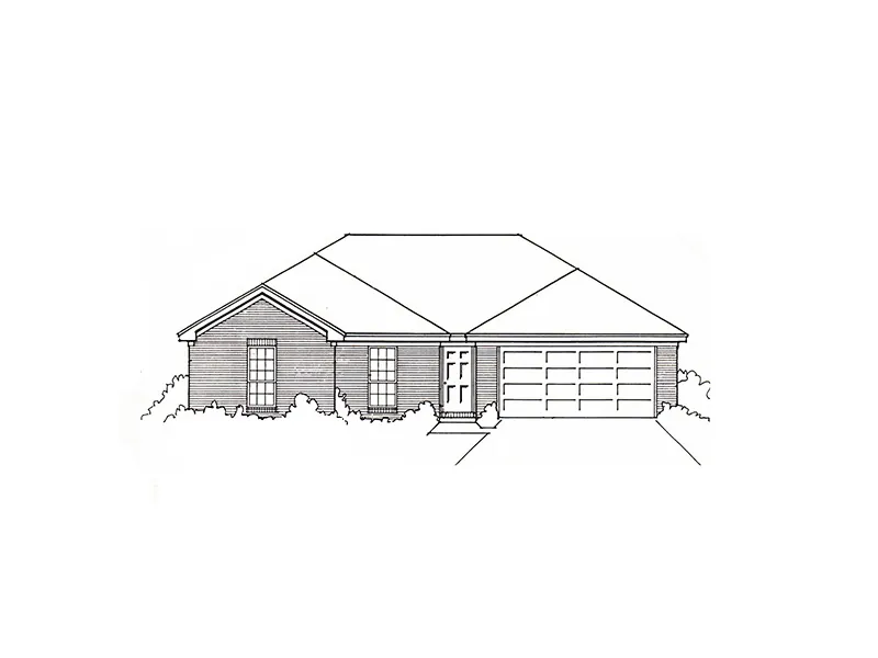 Traditional House Plan Front Photo 02 - 060D-0137 - Shop House Plans and More