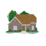 Ranch House Plan Front of Home - 060D-0169 - Shop House Plans and More