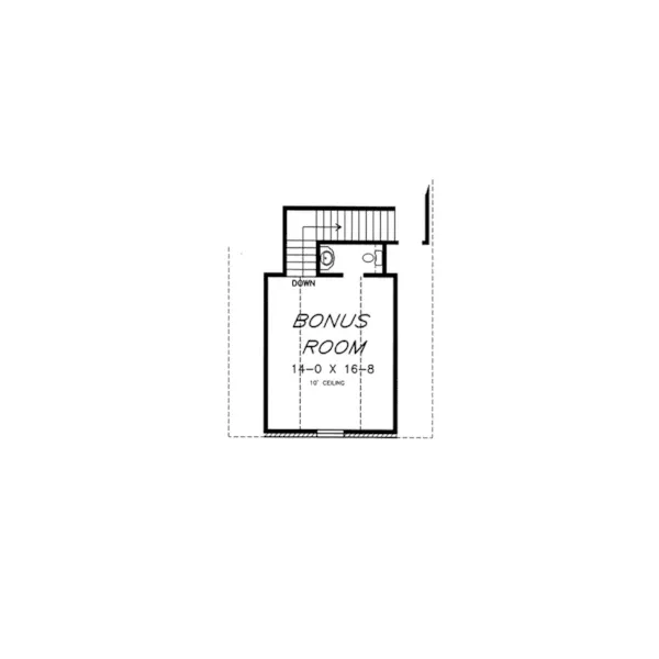 Rustic House Plan Bonus Room - Harrington Bay Ranch Home 060D-0170 - Shop House Plans and More