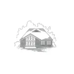 Traditional House Plan Rear Photo 01 - Zanesville Ranch Home 060D-0177 - Shop House Plans and More