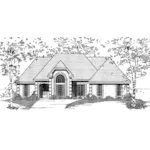 Traditional House Plan Front of Home - 060D-0189 - Shop House Plans and More