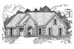 Ranch House Plan Front of Home - 060D-0195 - Shop House Plans and More