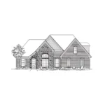 Traditional House Plan Front Photo 01 - Martin Cove Traditional Home 060D-0205 - Shop House Plans and More