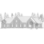 Traditional House Plan Front of Home - Felton Hill Traditional Home 060D-0230 - Shop House Plans and More