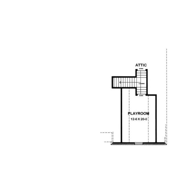 Traditional House Plan Second Floor - Stauffer European Home 060D-0281 - Shop House Plans and More