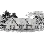 Front of Home - Suwannee Ranch Home 060D-0291 - Shop House Plans and More