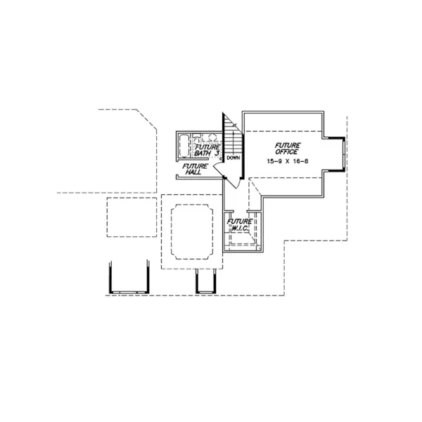 European House Plan Second Floor - Atkinson Place Luxury Home 060D-0304 - Shop House Plans and More