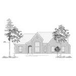 Country French House Plan Front of Home - Lantern Luxury Home 060D-0323 - Shop House Plans and More