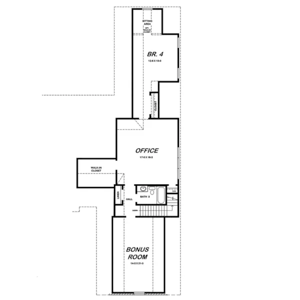 European House Plan Second Floor - Malbec Point Luxury Home 060D-0324 - Shop House Plans and More