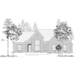 European House Plan Front of Home - Malbec Point Luxury Home 060D-0324 - Shop House Plans and More