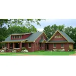 Bungalow House Plan Front of Home - Russett Valley Bungalow Home 060D-0384 - Shop House Plans and More