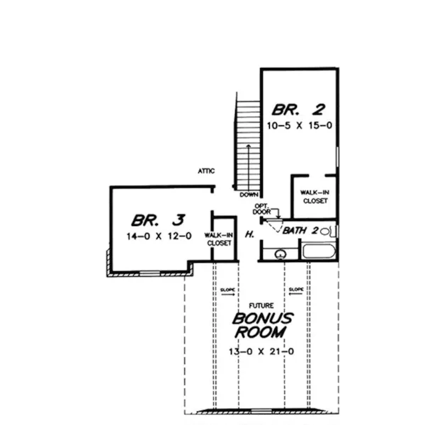 European House Plan Second Floor - Vivaldi Bay European Home 060D-0434 - Shop House Plans and More