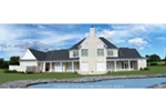 Traditional House Plan Rear Photo 01 - 060D-0518 - Shop House Plans and More