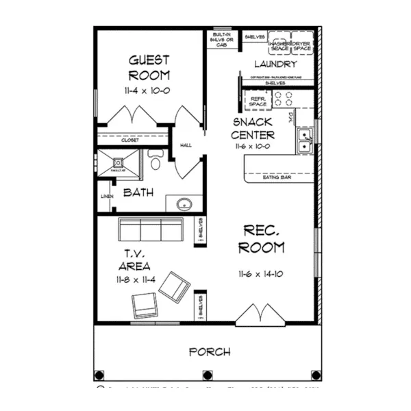 Traditional House Plan First Floor - Daleville Small Victorian Home 060D-0607 - Shop House Plans and More