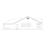 Sunbelt House Plan Right Elevation - Oxford Sunbelt Home 061D-0003 - Shop House Plans and More