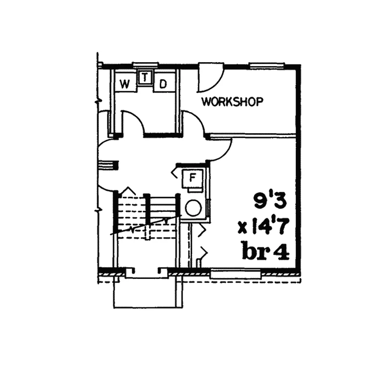 Traditional House Plan Optional Floor Plan - Prospect Ridge Split-Level Home 062D-0003 - Shop House Plans and More